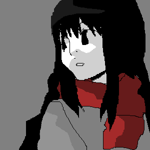 鈍い色のイメージで。