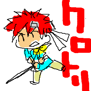 クロノと言い張る落書き。