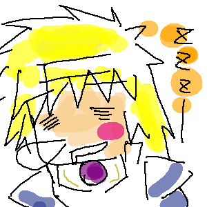 スタンおねむ。