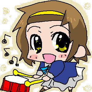 くまがぽこぽこたたくオモチャのイメージで。