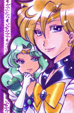 天王星と海王星。