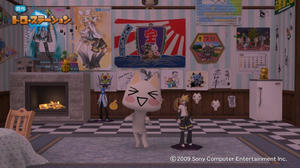 リンと一緒ニャー