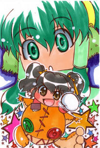 いおんさまとあにすたん。