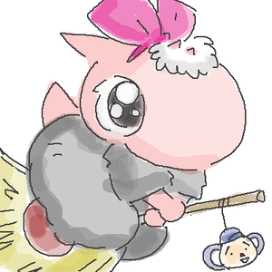 ぬりたくったなにか。