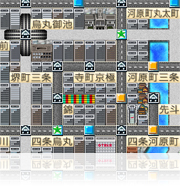 桃鉄風京都マップへようこそ 桃鉄風京都マップ