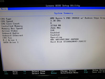 Lenovo M75q-1 Tiny】M.2 SSDを搭載（WD BLUE SN550（WDS100T2B0C-1TBモデル））｜one's way