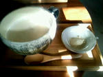 そば茶ラテ