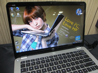 日本HPウルトラブックENVY14 SPECTRE　