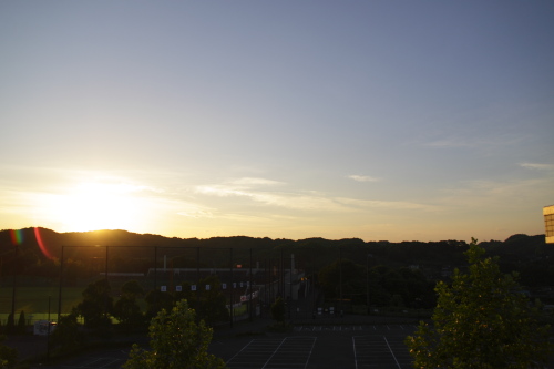 今日の夕空 空
