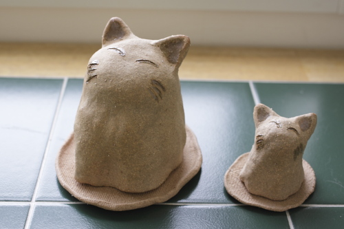 じゃじゃ~ん! 焼き物の猫