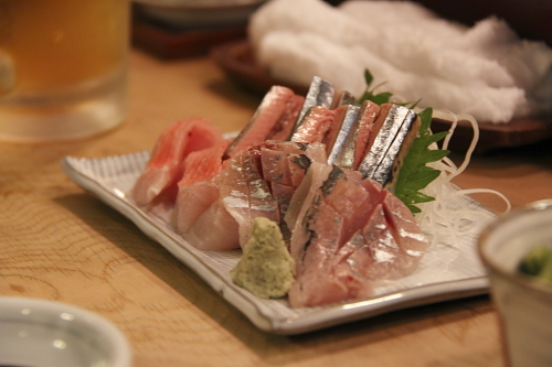 証拠写真 その1 鯵と秋刀魚と金目鯛