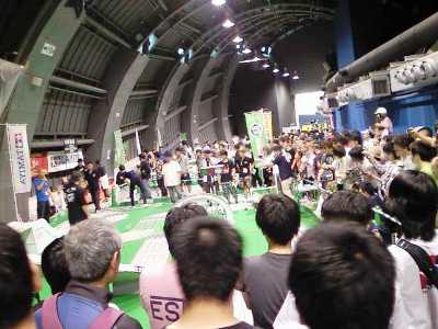 ミニ四駆ジャパンカップ2013大阪大会１の様子