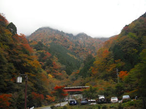 梅ヶ島温泉から