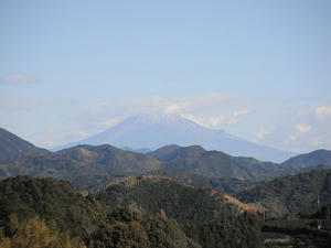 清水山へ向かうハイキング道から2