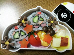 パトカーおすし弁当☆