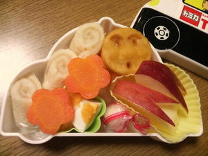 くるくるロールサンド弁当☆