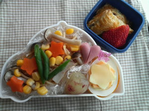 たらスパ弁当☆