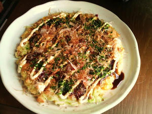 納豆お好み焼き☆