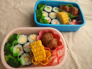 のり巻き弁当☆