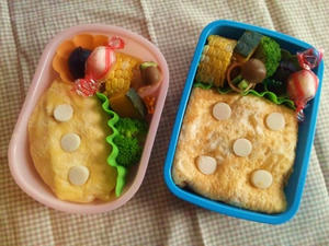 オムライス弁当☆