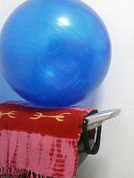 ロデオボーイとバランスボール