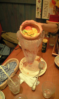 食べ物モードで撮ればよかったかな？