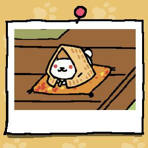 ねこあつめ ゆきねこさん かわいいよ こだわりの酒屋キシモト ブログ