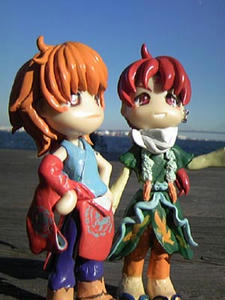 青空を見上げて