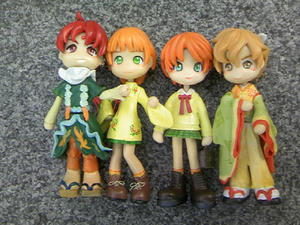 朱雀組に囲まれて