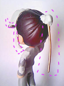 これから盛りつけていくよ！