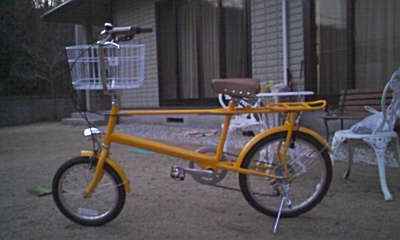 自転車こちら。