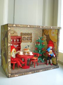 デンマークのクリスマス ドールハウスボックス1 コペンハーゲン通信2