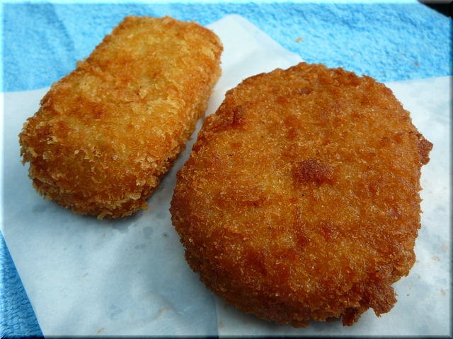 みしまコロッケ＋わさびコロッケ