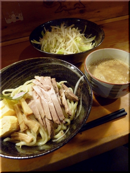 盛りそば＋野菜増量