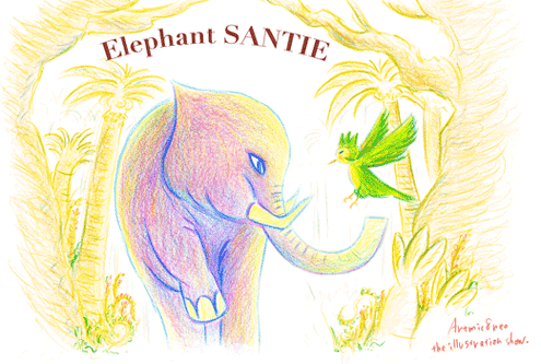 Elephant SANTIE／Artmic8neo