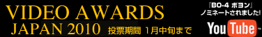 YouTUbe Video Awards Japan 2010