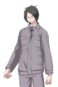 男性100 キャラクターなんとか機用素体 男性01 追加パーツ らぬきの立ち絵保管庫