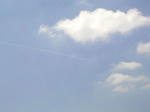 07/25飛行機雲