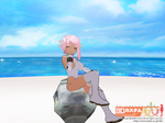 ３Ｄカスタム少女、白水着１