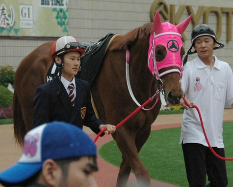 田中克典騎手とピサノベネチアン