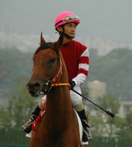 チョウサンデイと太宰騎手