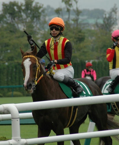 サンバレンティンと佐藤哲三騎手