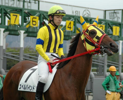スペルバインドと福永騎手