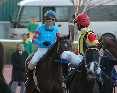 2009年ファイナルステークス後の四位くん