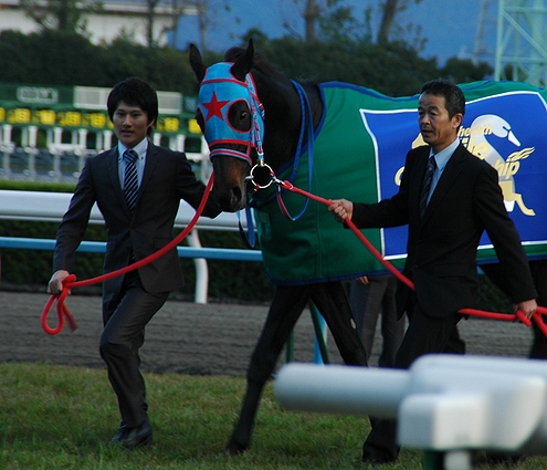 西園厩舎で頑張っていた克典くん