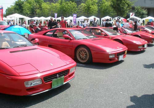 フェラーリ軍団