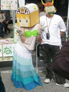 岐阜県岐阜市柳ヶ瀬商店街非公式キャラクター・やなな