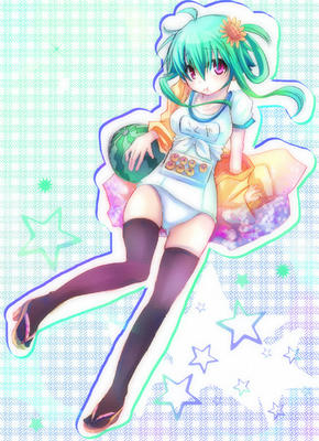 夏恒例？の白スク咲夜