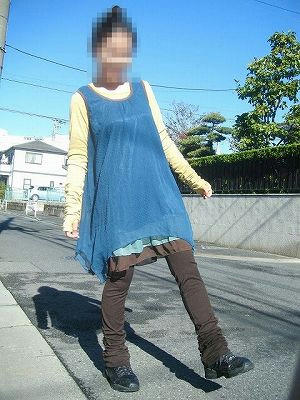 12分丈ロング美脚くしゅくしゅブーツカットレギンス