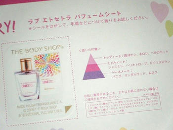 THE BODY SHOP　LOVE ETC...